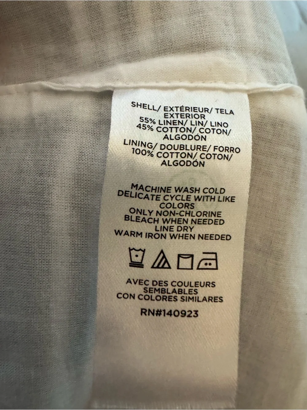 NWT! LOFT Striped Linen Cotton Shell - Picture 10 of 10